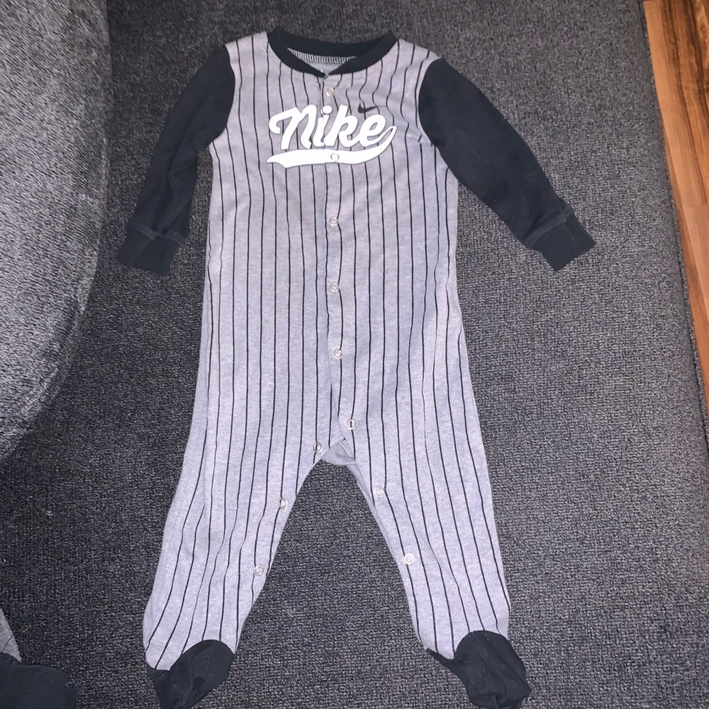 Nike footie onesie